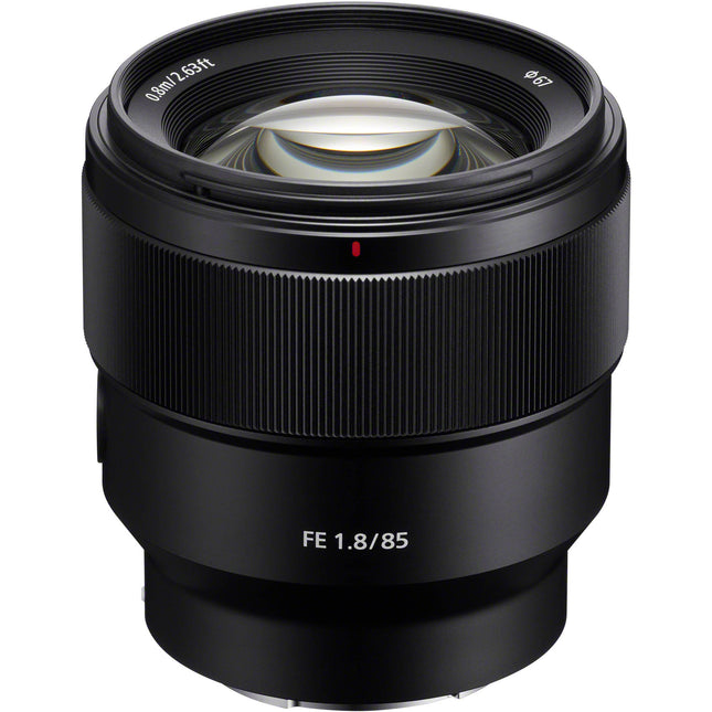 Sony FE 85mm f/1.8 Lente E-Mount Formato Completo Apertura f/1.8 a f/22