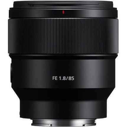 Sony FE 85mm f/1.8 Lente E-Mount Formato Completo Apertura f/1.8 a f/22
