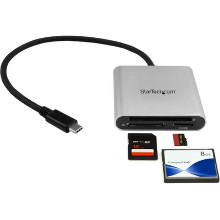 StarTech USB 3.0 Lector y Grabador de Tarjetas con USB-C y Slot microSDXC