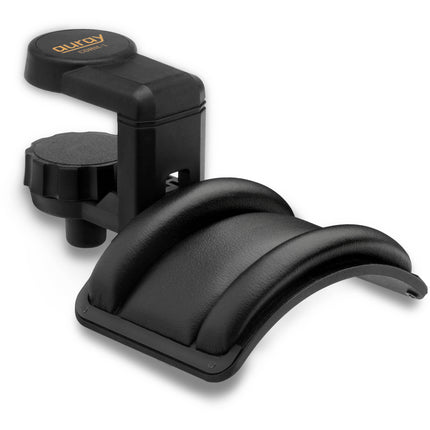 Auray Soporte para Auriculares con Base Acolchada y Ángulo Ajustable para Superficies Horizontales y Verticales