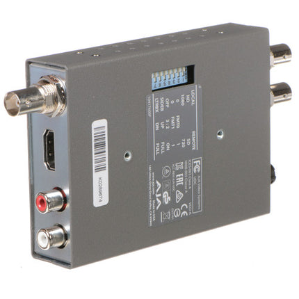 AJA UDC Convertidor SD HD 3G 1080p 50 60fps Audio 16 canales