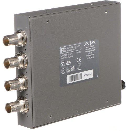 AJA Hi5-4K-Plus Convertidor de 4x 3G-SDI a HDMI 2.0 con HDR y HLG