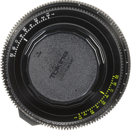 Tokina 50mm T1.5 Cinema Vista Prime Montura PL Apertura T1.5 Diámetro 114mm