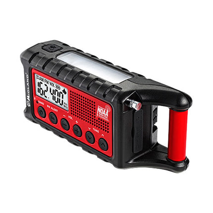 Midland ER310 Radio de Emergencia con Alerta Climática 130 Lúmenes y Batería 2600mAh