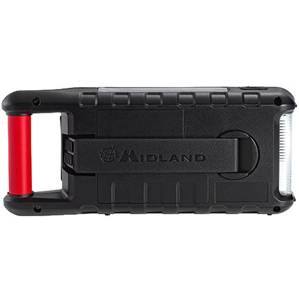 Midland ER310 Radio de Emergencia con Alerta Climática 130 Lúmenes y Batería 2600mAh