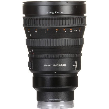 Sony FE PZ 28-135mm f4 G OSS Objetivo Zoom para Full-Frame 4K Video