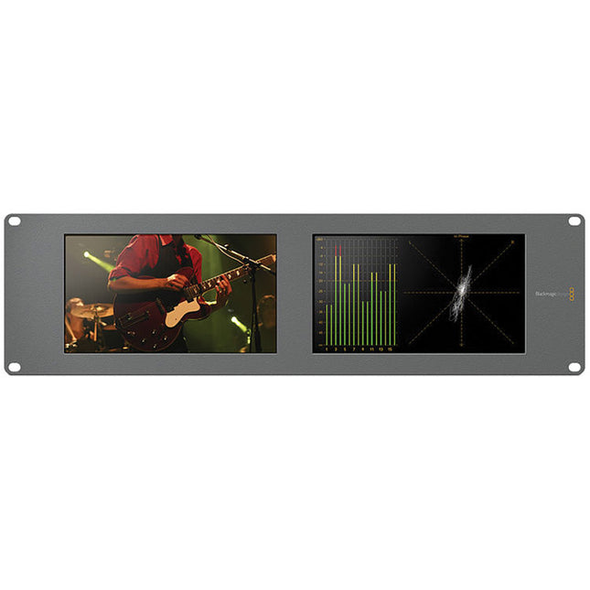 Blackmagic Design SmartScope Duo 4K Monitor Profesional Dual 6G-SDI 3U Rack