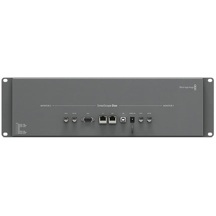 Blackmagic Design SmartScope Duo 4K Monitor Profesional Dual 6G-SDI 3U Rack