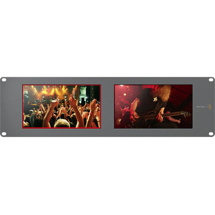 Blackmagic Design SmartScope Duo 4K Monitor Profesional Dual 6G-SDI 3U Rack