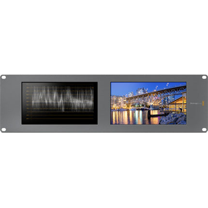 Blackmagic Design SmartScope Duo 4K Monitor Profesional Dual 6G-SDI 3U Rack