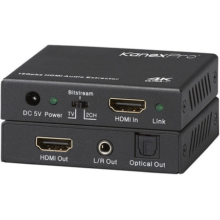 KanexPro 4K HDMI Audio De-Embedder con soporte 18 Gbps y Dolby Atmos