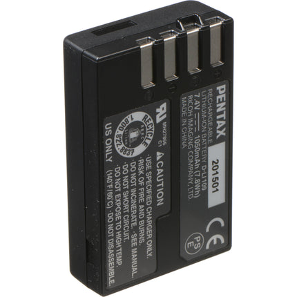 Batería Recargable Li-Ion D-Li109 para Cámara Réflex Digital Pentax KR