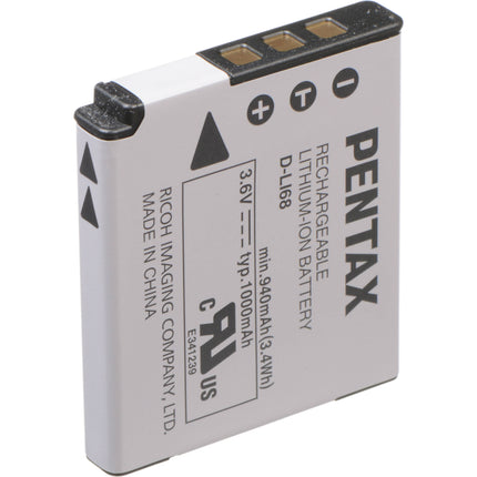 Batería Recargable Pentax D-LI68B Ion de Litio 3.6V de Potencia