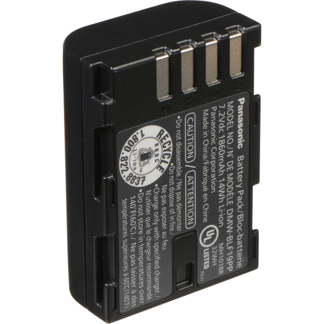 Panasonic DMW-BLF19 Batería Recargable de Litio 7.2V 1860mAh para Cámara