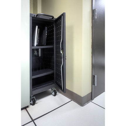Luxor LLTP12-B Carro de carga para 12 tablets y laptops con ruedas y cerradura