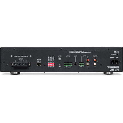 JBL VMA1120 Mezclador Amplificador Bluetooth 120W 5 Entradas 1 Salida Rackmount