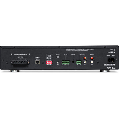 JBL VMA160 Serie Comercial Mezclador Amplificador 60W Bluetooth 5 Entradas