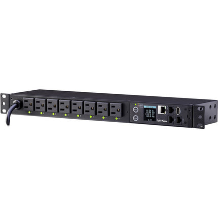 CyberPower PDU81001 unidad de distribución eléctrica con 8 tomas NEMA y monitoreo por salida