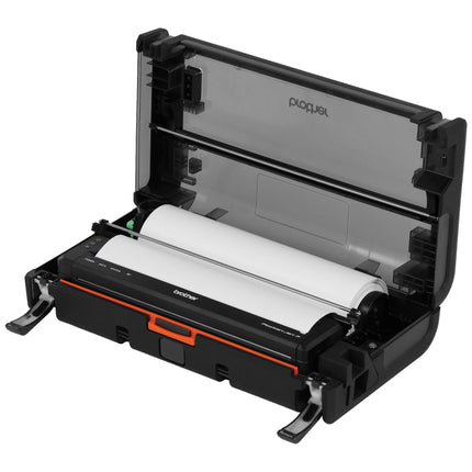 Brother Rugged Roll Case para impresoras PocketJet 7 soporte rollos 2.13" diámetro IP54 resistente caídas