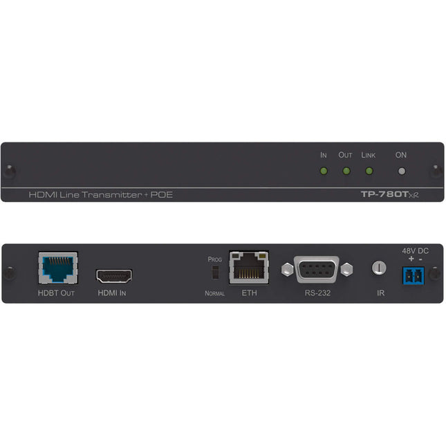 Kramer Transmisor HDBaseT con HDMI 4K UHD Ethernet RS232 IR y POE