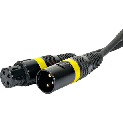 American DJ Accu-cable cable DMX 3 pines 10 pies 22 AWG cobre estañado