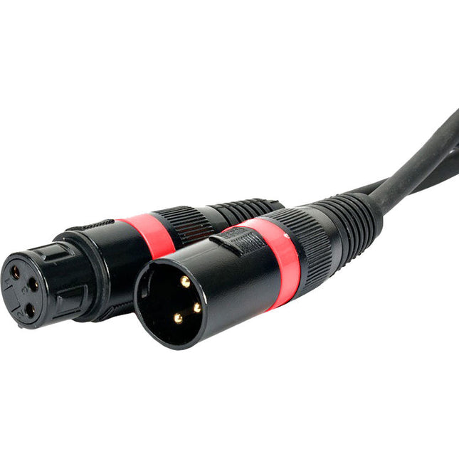 American DJ Accu-cable cable DMX 3-pin 5 pies 22 AWG cobre estañado