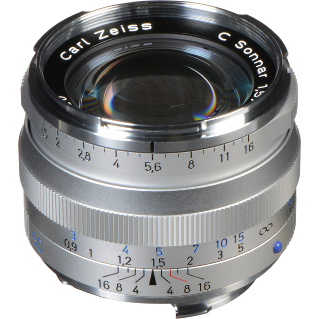 ZEISS C Sonnar T* 50mm f/1.5 Lente Leica M Montura Apertura f/1.5 a f/16