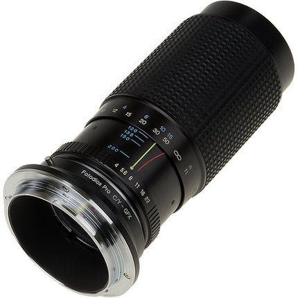 FotodioX Adaptador de Montura para Lentes Contax Yashica a Fujifilm G Pro