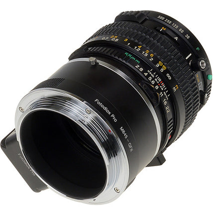 FotodioX Adaptador de Montura para Lente Mamiya 645 a FUJIFILM G Montura con Zapata Tipo Arca y Construcción Metálica