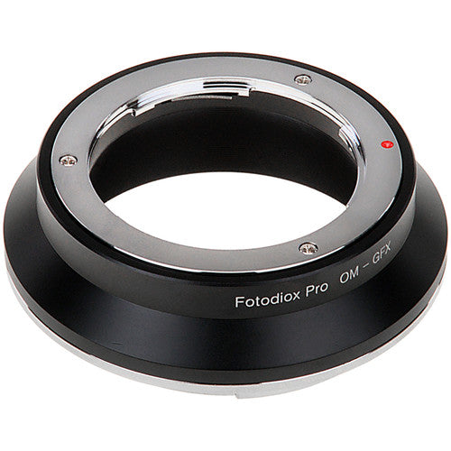 FotodioX Adaptador de Montura para Lente Olympus OM a FUJIFILM G con enfoque infinito y construcción metálica