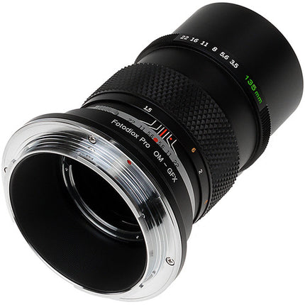 FotodioX Adaptador de Montura para Lente Olympus OM a FUJIFILM G con enfoque infinito y construcción metálica