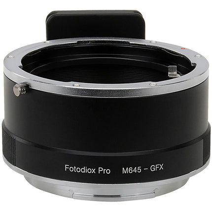 FotodioX Adaptador de Montura para Lente Mamiya 645 a FUJIFILM G Montura con Zapata Tipo Arca y Construcción Metálica