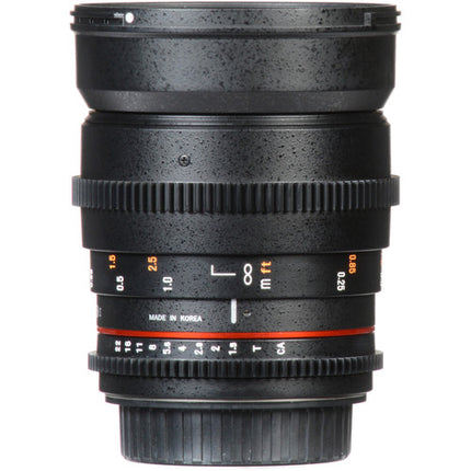 Rokinon 24mm T1.5 Objetivo Cine para Canon EF Montura Full Frame 84.1° FOV