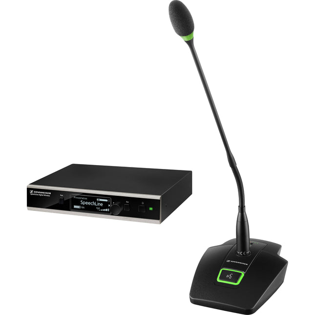 Sennheiser SpeechLine Wireless Mic Set con Soporte 153-S y Batería BA 40 10h