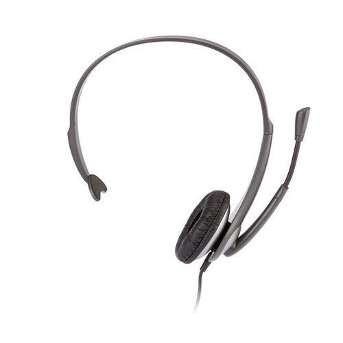 Cyber Acoustics AC-104 Auricular Monaural con Micrófono y Cancelación de Ruido
