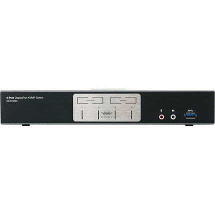 IOGEAR 4-Port DisplayPort 1.2 KVMP Switch con USB 3.1 Gen 1 y Audio 4K 4096x2160
