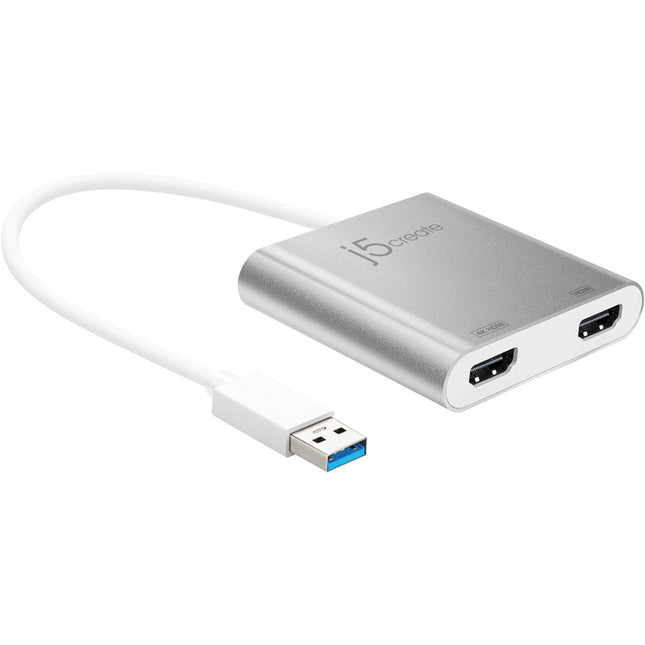 j5create Adaptador USB 3.1 Gen 1 a Doble HDMI Multi Monitor 4K UHD 3840x2160