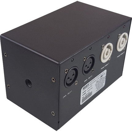 Blizzard 2-Fer Divisor de señal DMX de 2 vías con alimentación 110-240V 3 pines