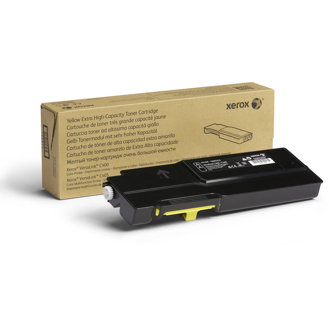Xerox 106R03525 Toner Amarillo Alta Capacidad 8000 Páginas para VersaLink C400 y C405