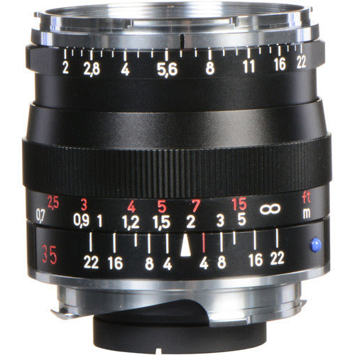 ZEISS Biogon T* 35mm f/2 ZM lente manual 43mm filtro 2.3 ft enfoque mínimo