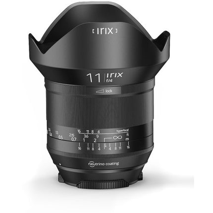 IRIX 11mm f4 Firefly Objetivo Gran Angular Canon EF con Foco Manual y 9 Diafragmas