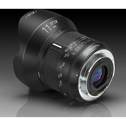 IRIX 11mm f4 Firefly objetivo angular para Pentax K con enfoque manual y diafragma de 9 palas