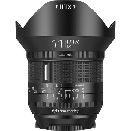 IRIX 11mm f4 Firefly objetivo angular para Pentax K con enfoque manual y diafragma de 9 palas
