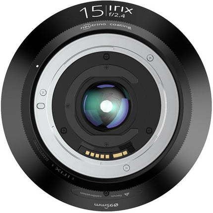 IRIX 15mm f2.4 Firefly Objetivo Canon EF Full Frame f2.4-22 Manual