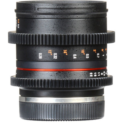 Rokinon 21mm T1.5 Objetivo de Cine para Sony E APS-C 69.3° AOV