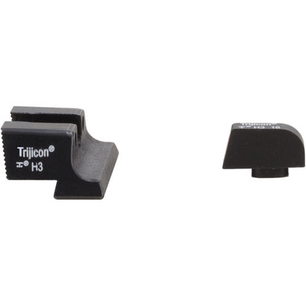 Trijicon Set de Miras Nocturnas para Glock 42 y 43 Anillo Amarillo