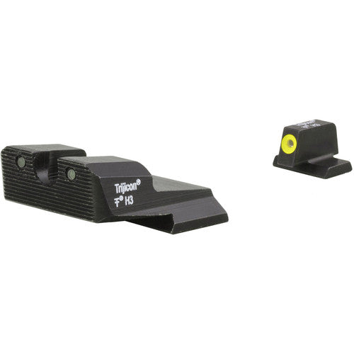 Trijicon Smith & Wesson M&P HD XR Set de Mira Nocturna Anillo Amarillo Vida Útil 12 Años