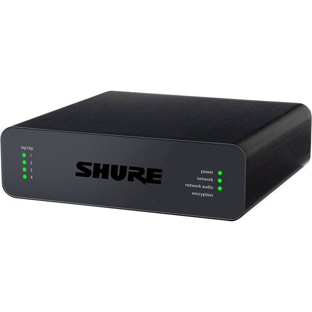 Shure ANI4IN Interfaz de Audio en Red Dante 4 Canales XLR Entrada Ethernet