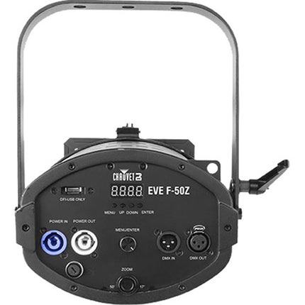CHAUVET DJ EVE F-50Z Proyector Fresnel LED 50W 3500K barndoor gel frame