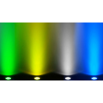 CHAUVET DJ SlimPAR Pro H USB Iluminación LED RGBAW+UV 24° Ángulo y Gel Frame